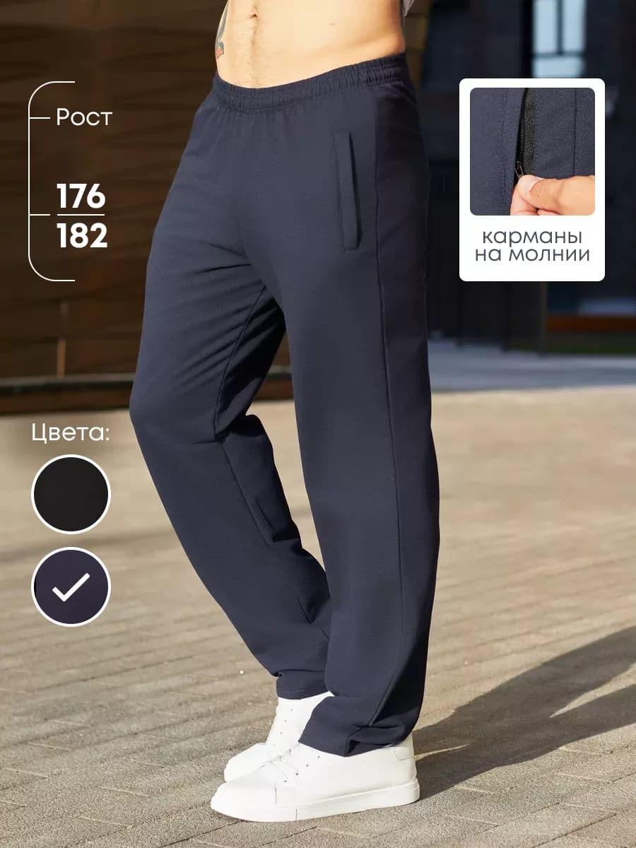 Спортивные штаны прямые