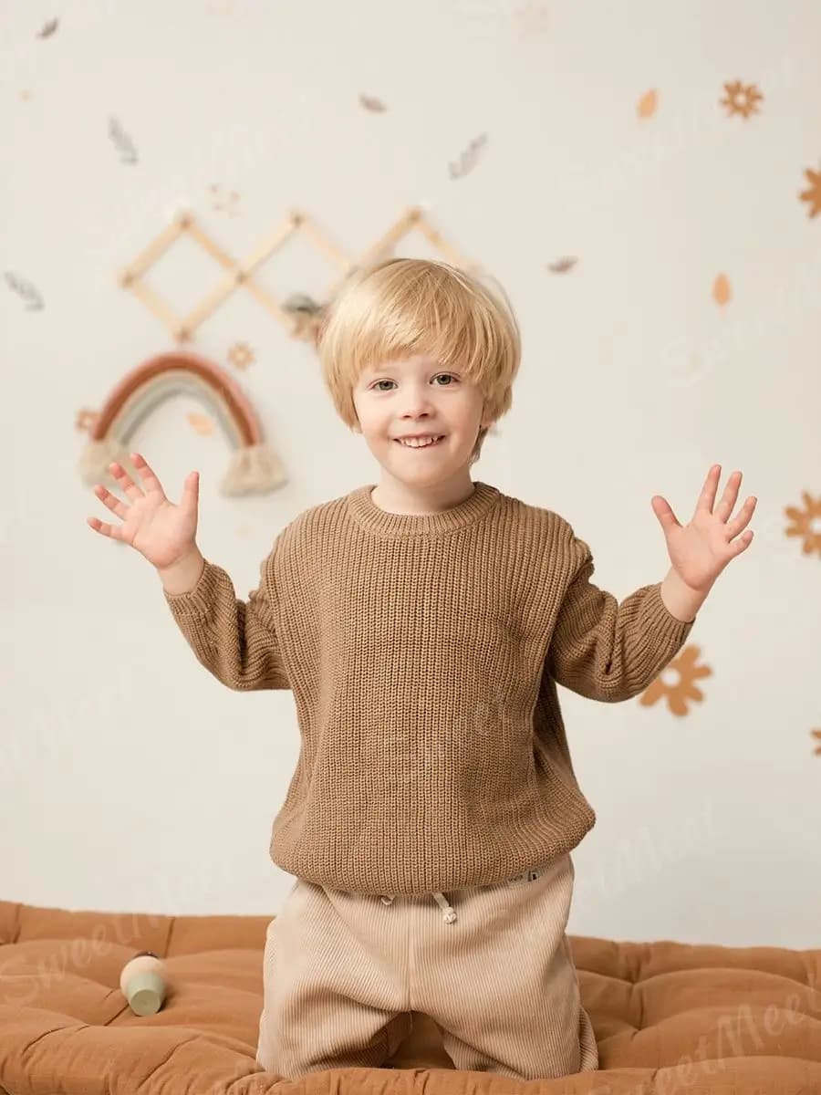 Свитер оверсайз хлопок