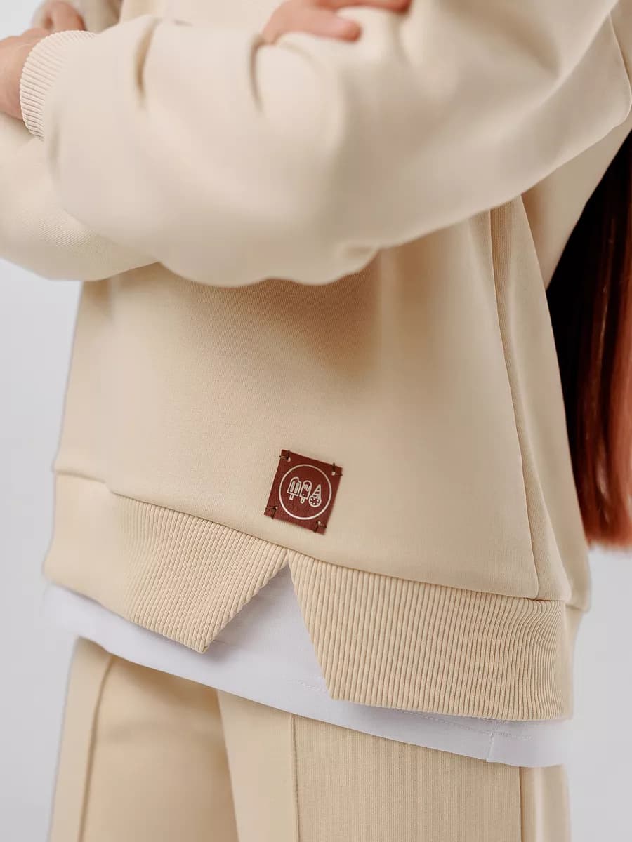 Свитшот школьный кофта из футера