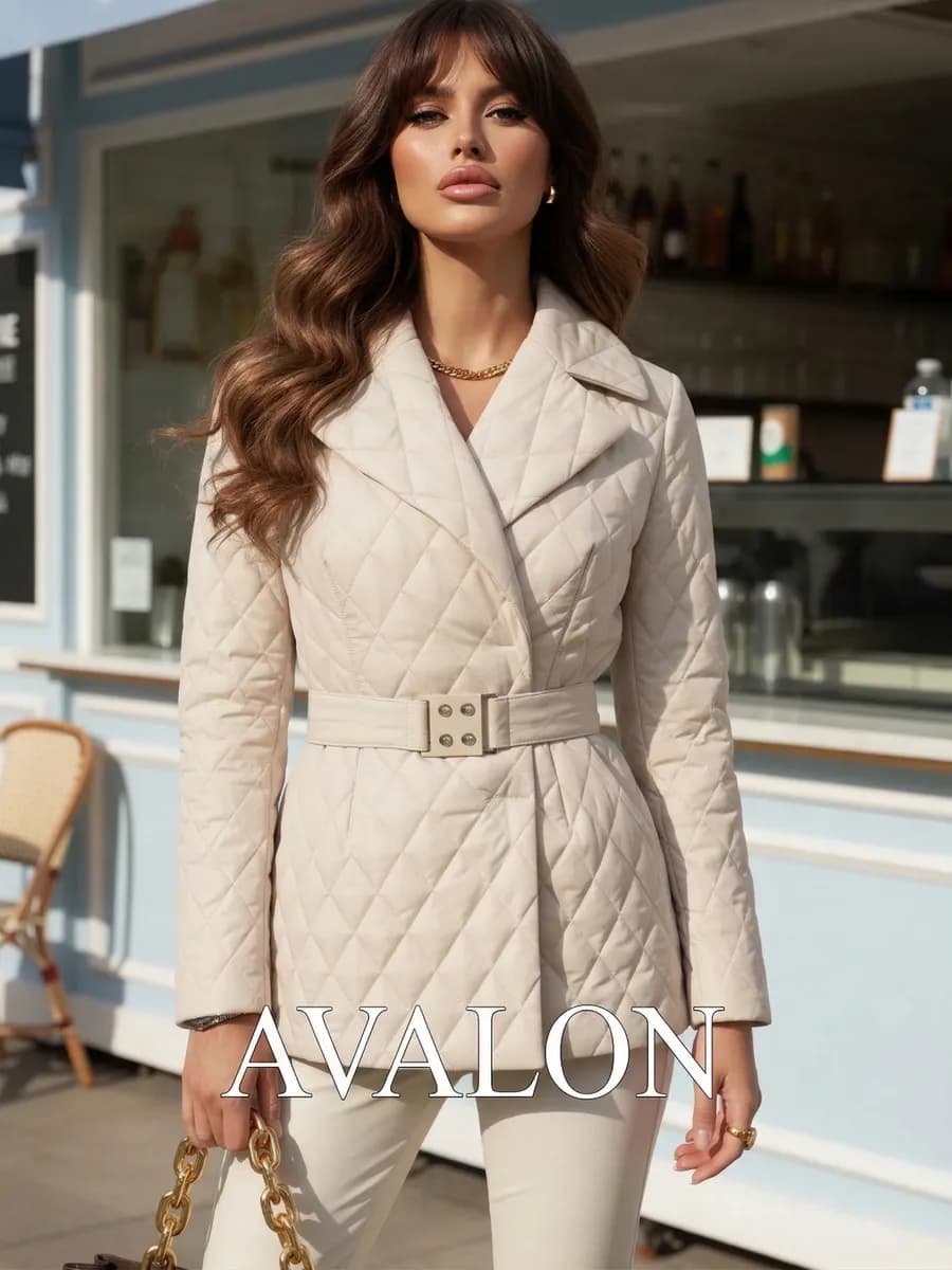 Куртка демисезонная стеганая - фото 1