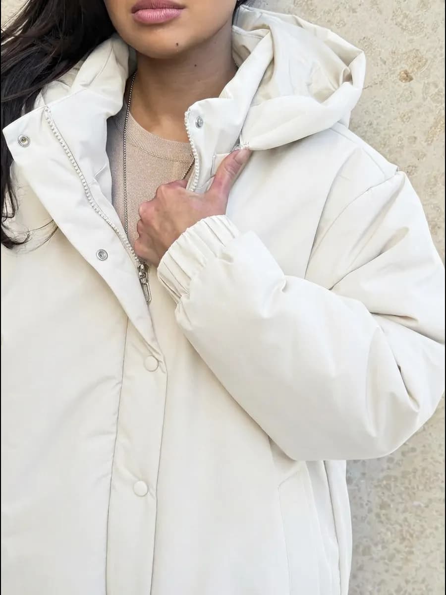 Куртка бомбер y2k оверсайз утепленная