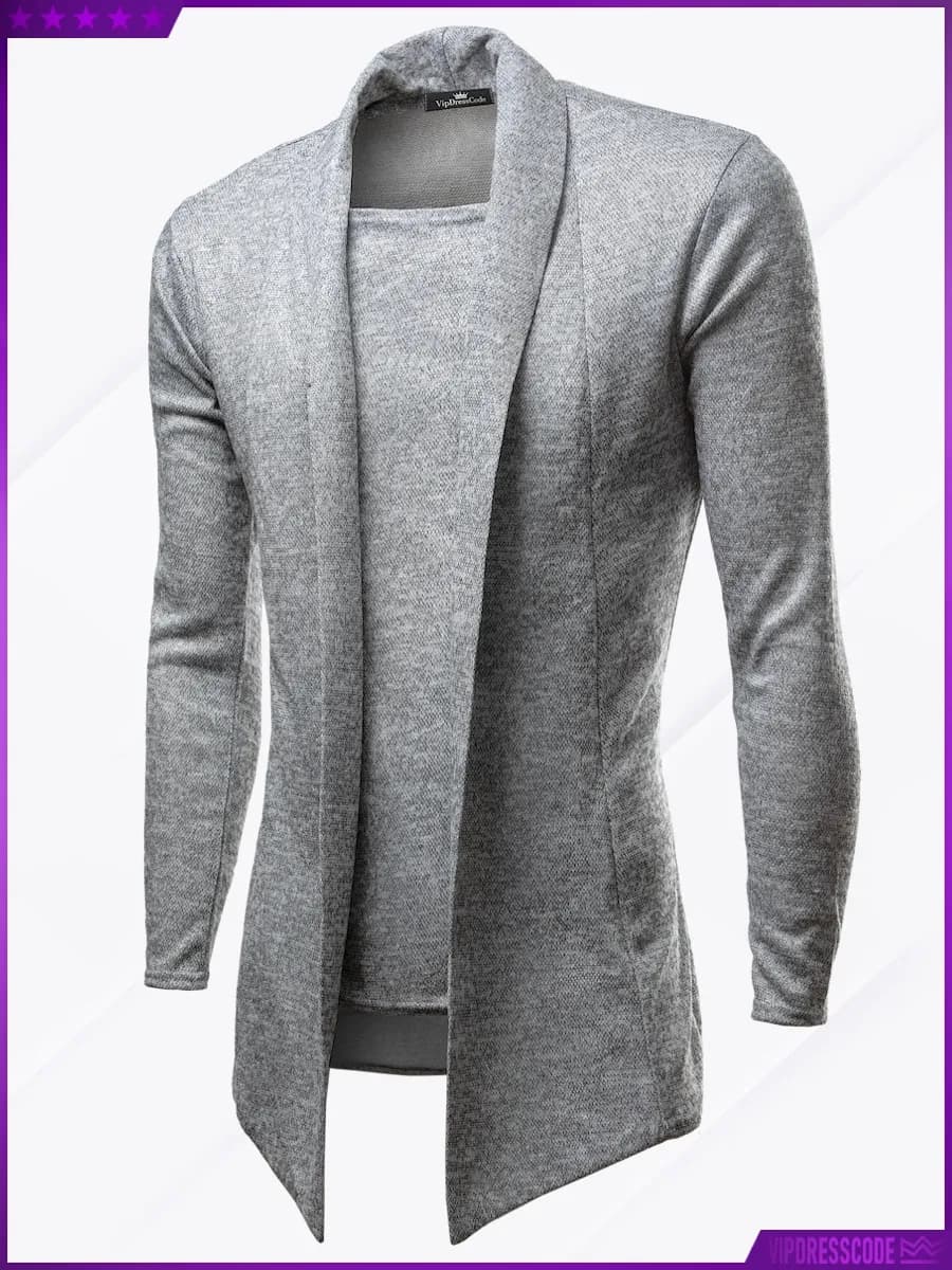 Кардиган удлиненный летний мантия накидка - фото 1