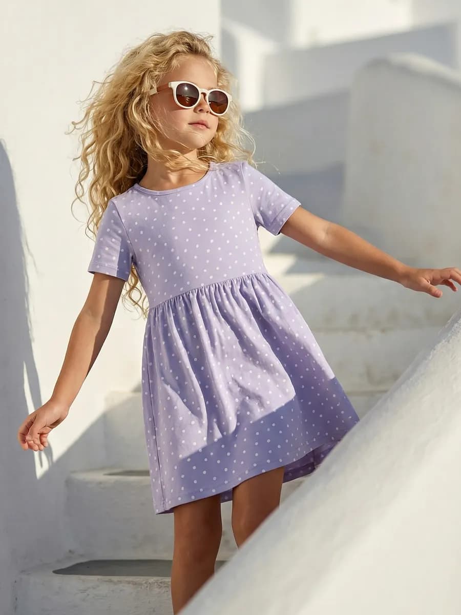 Платье в садик хлопок 100% - фото 1