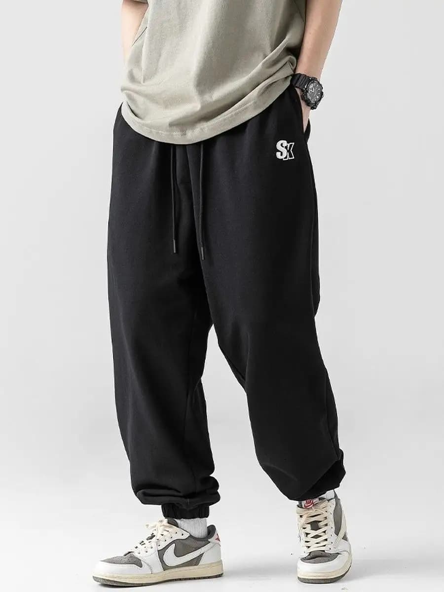 Спортивные штаны свободные джоггеры