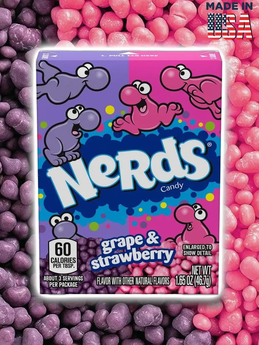 Конфеты Фруктовые Драже Нердс Nerds Candy