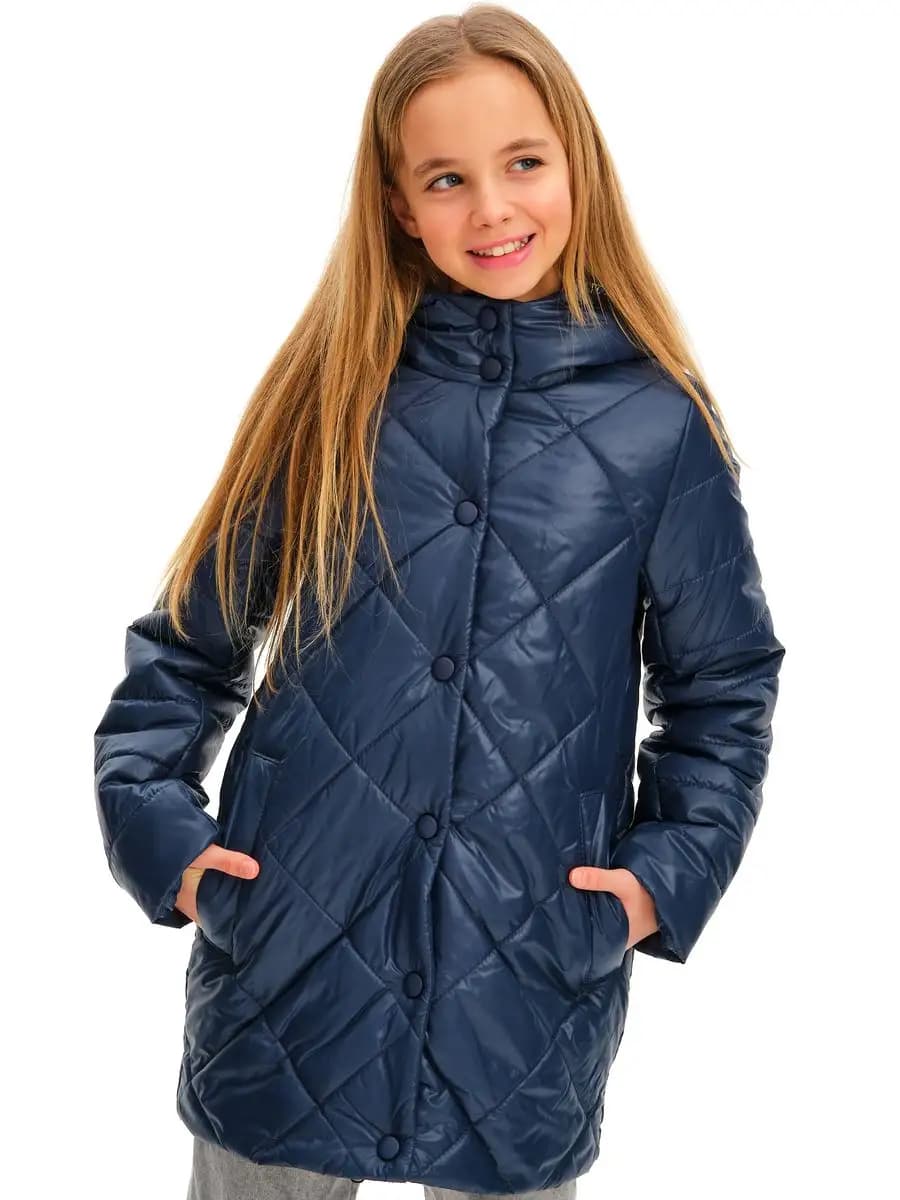 Куртка демисезонная стеганая школьная