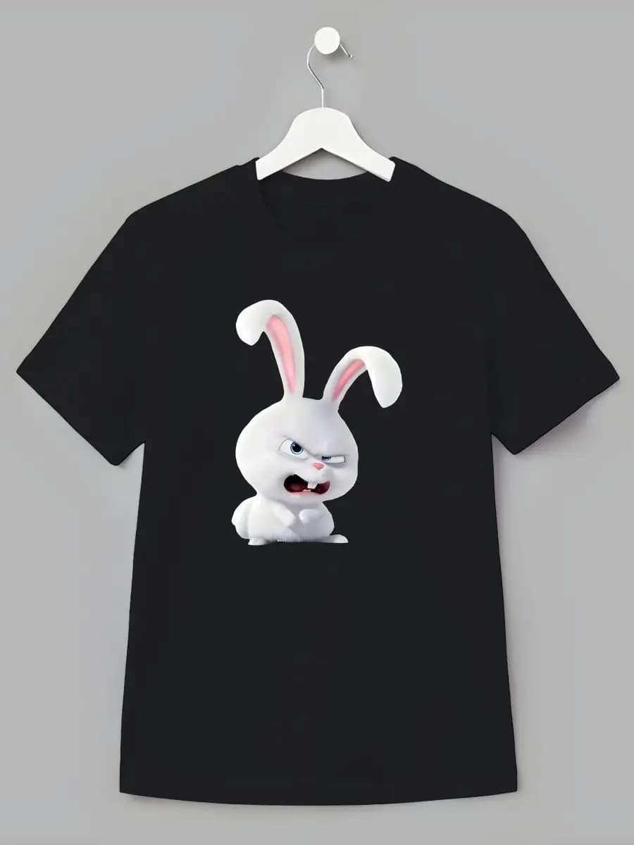 Футболка Тайная жизнь домашних животных Кролик Мультяшная