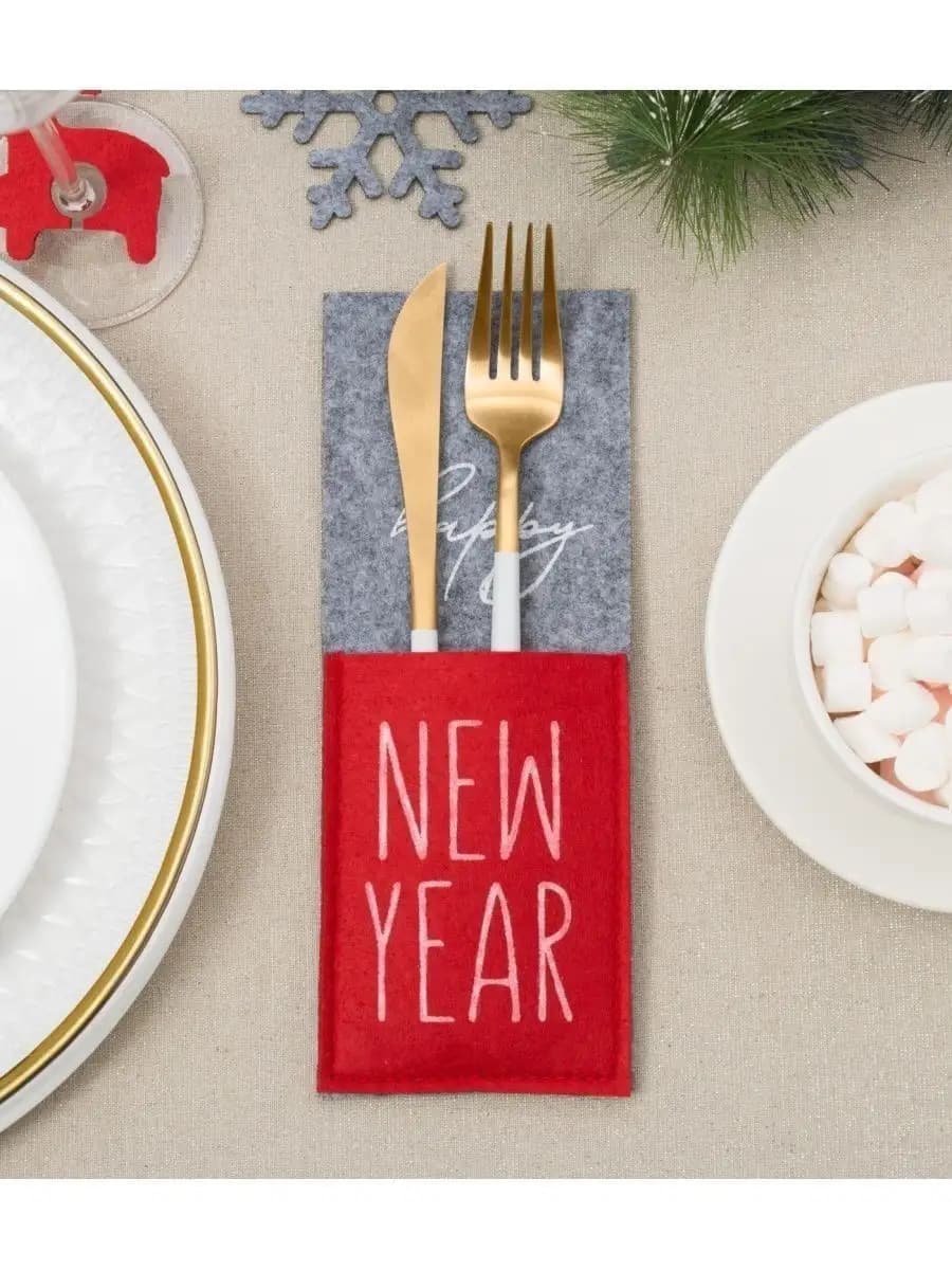 Набор новогодних конвертов 4 шт