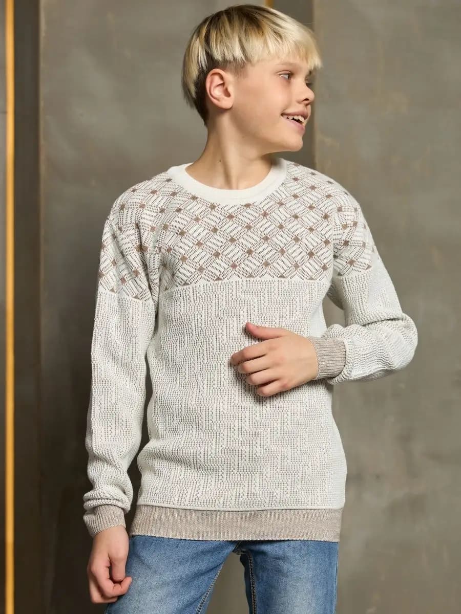 Джемпер вязаный