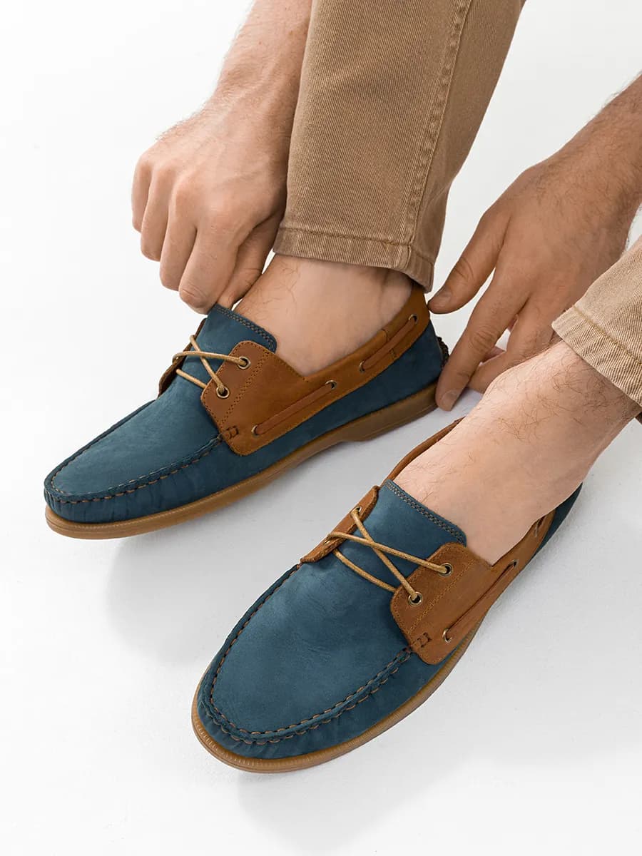 Мокасины кожаные натуральные