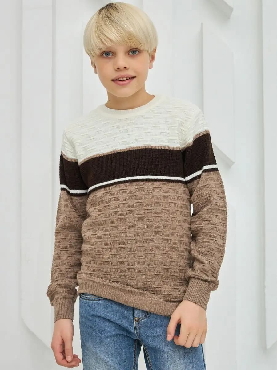 Джемпер вязаный