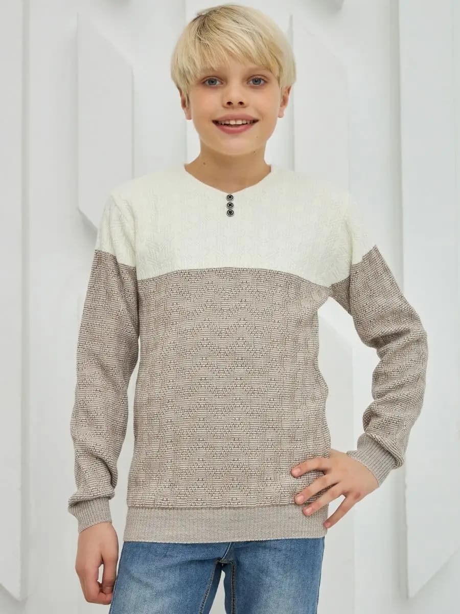 Джемпер вязаный