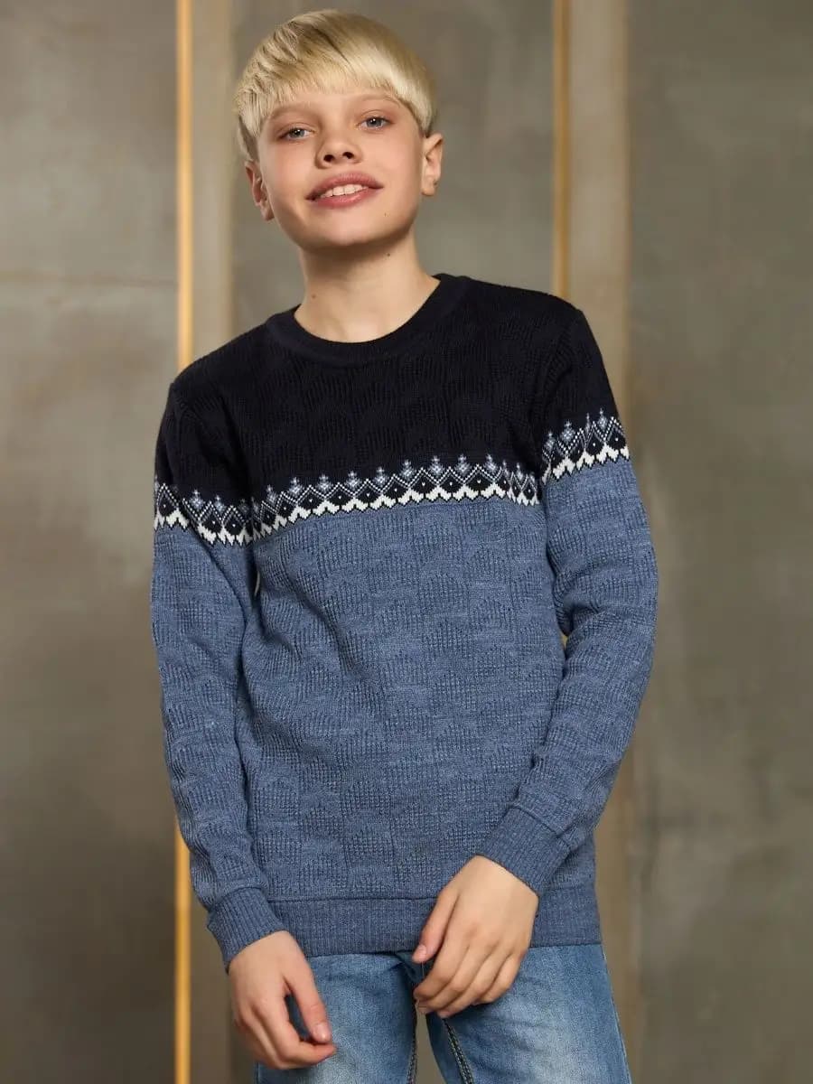 Джемпер вязаный