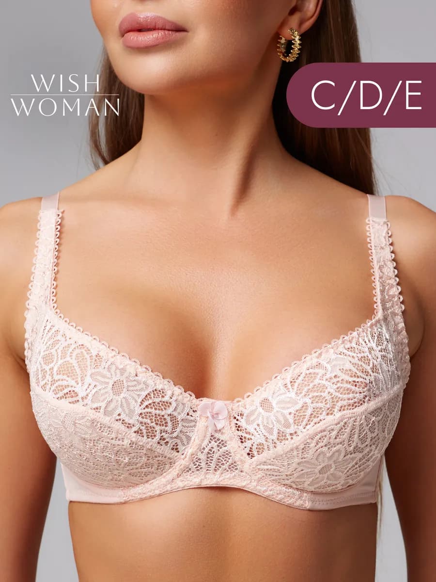 Бюстгальтер кружевной большие размеры