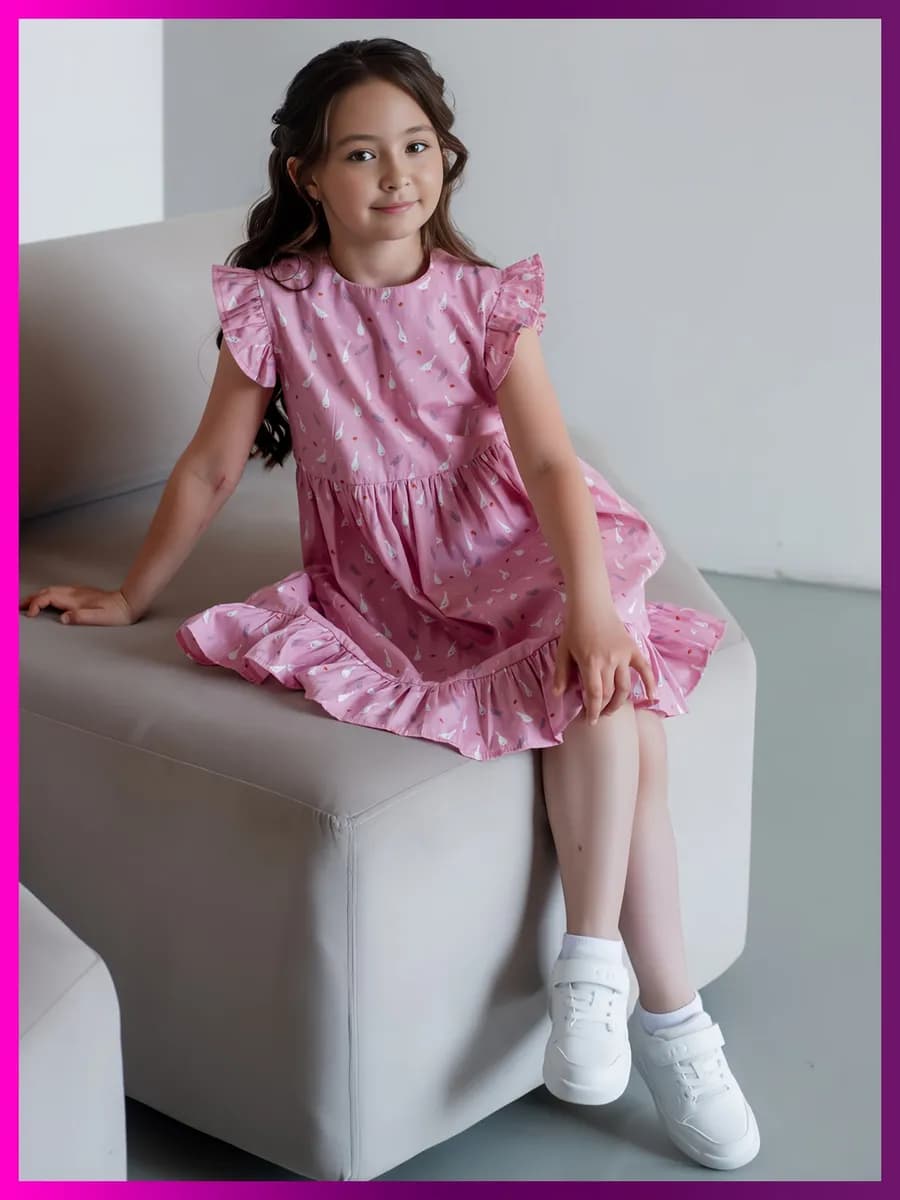 Платье хлопок