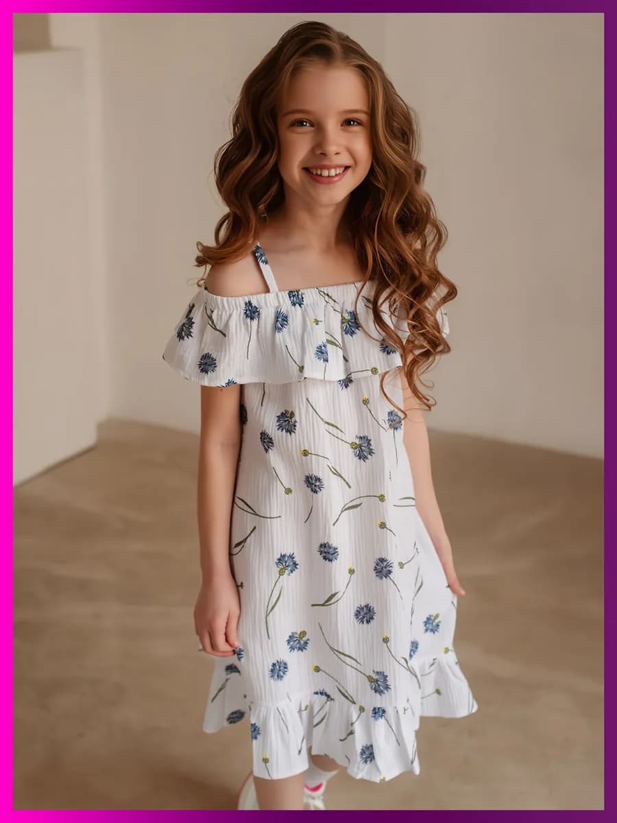 Платье хлопок