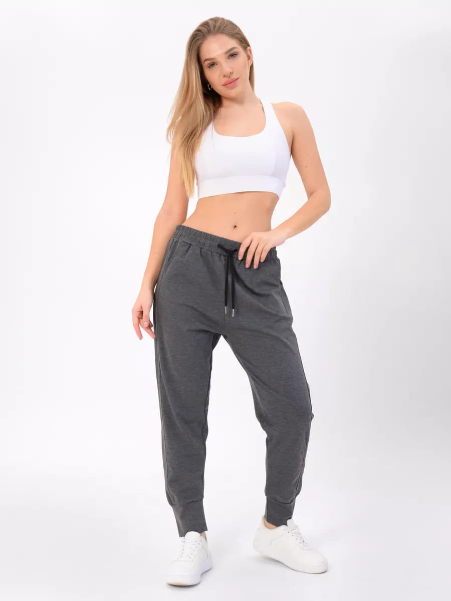 Спортивные брюки джоггеры со средней посадкой