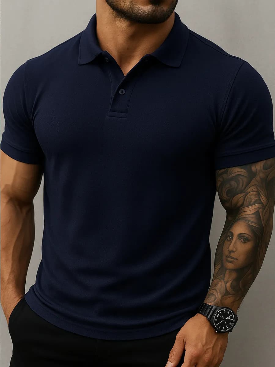 Футболка поло хлопок