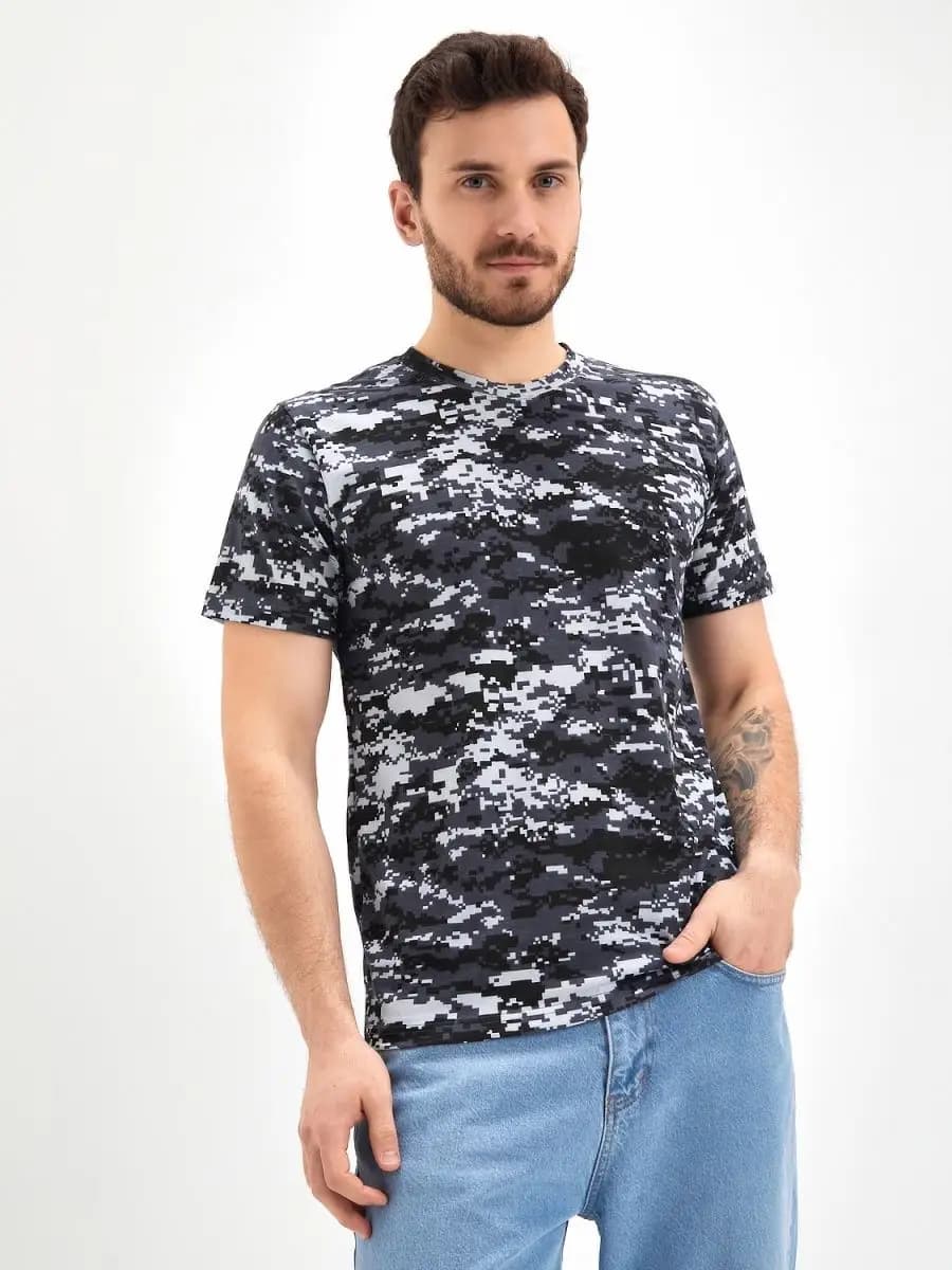 Футболка хлопок однотонная