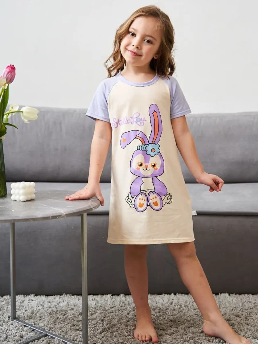 Ночная сорочка детская ночнушка осень зима - фото 1