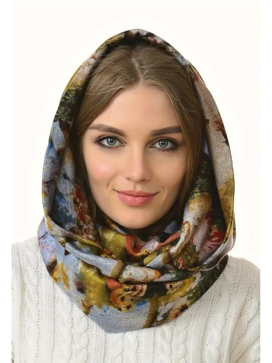 Снуд трикотажный