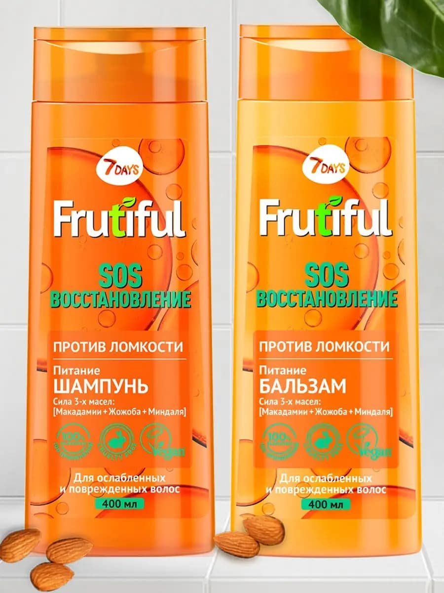 Шампунь и бальзам для волос, Набор для восстановления SOS