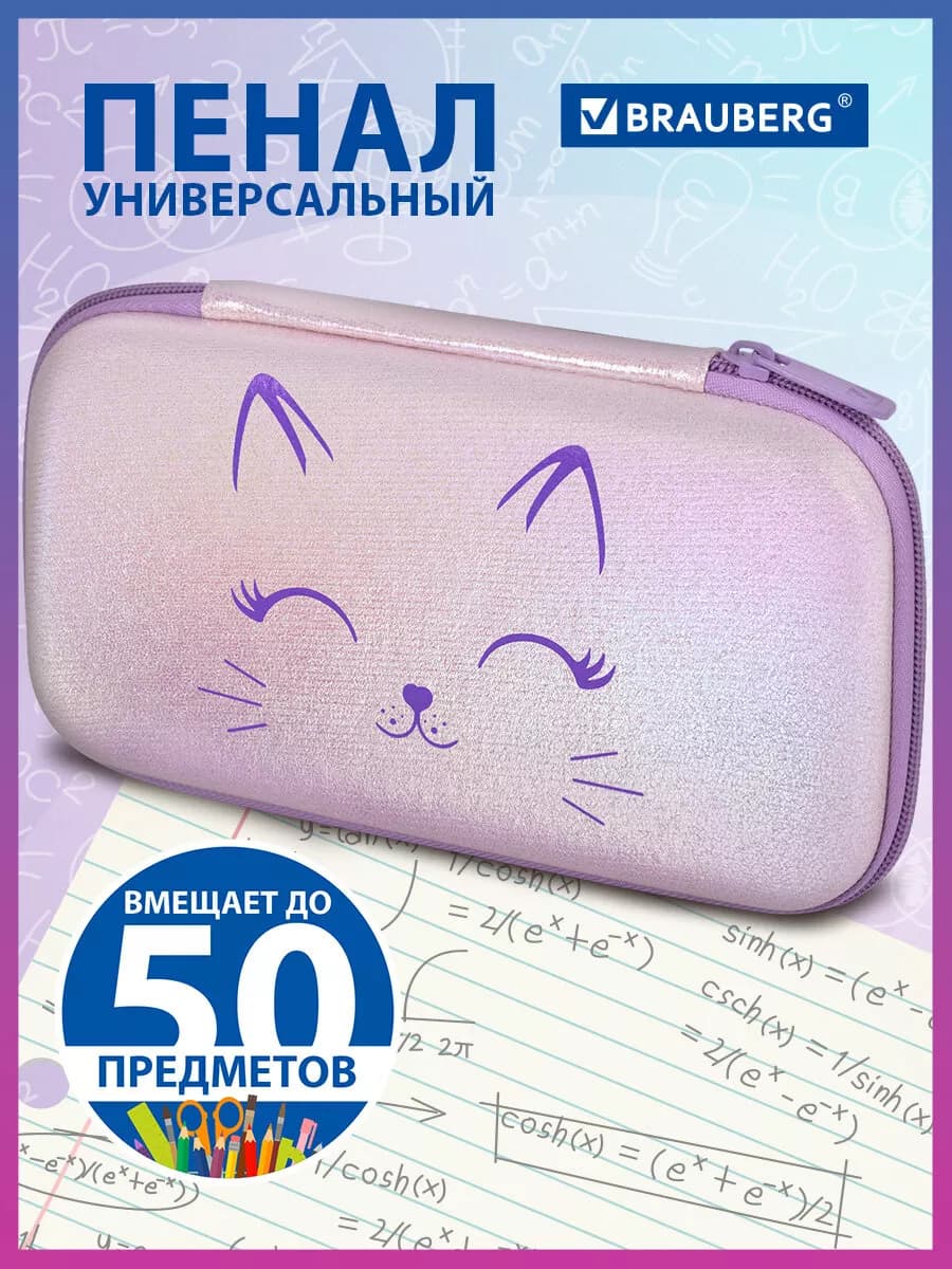 Пенал школьный для девочки подростка для ручек, карандашей