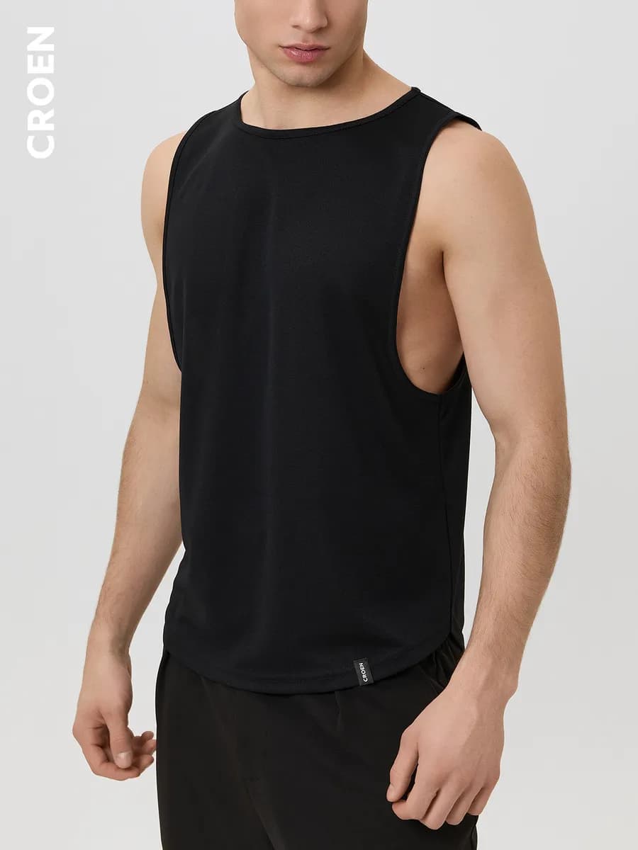 Майка спортивная для фитнеса и тренировок - фото 1