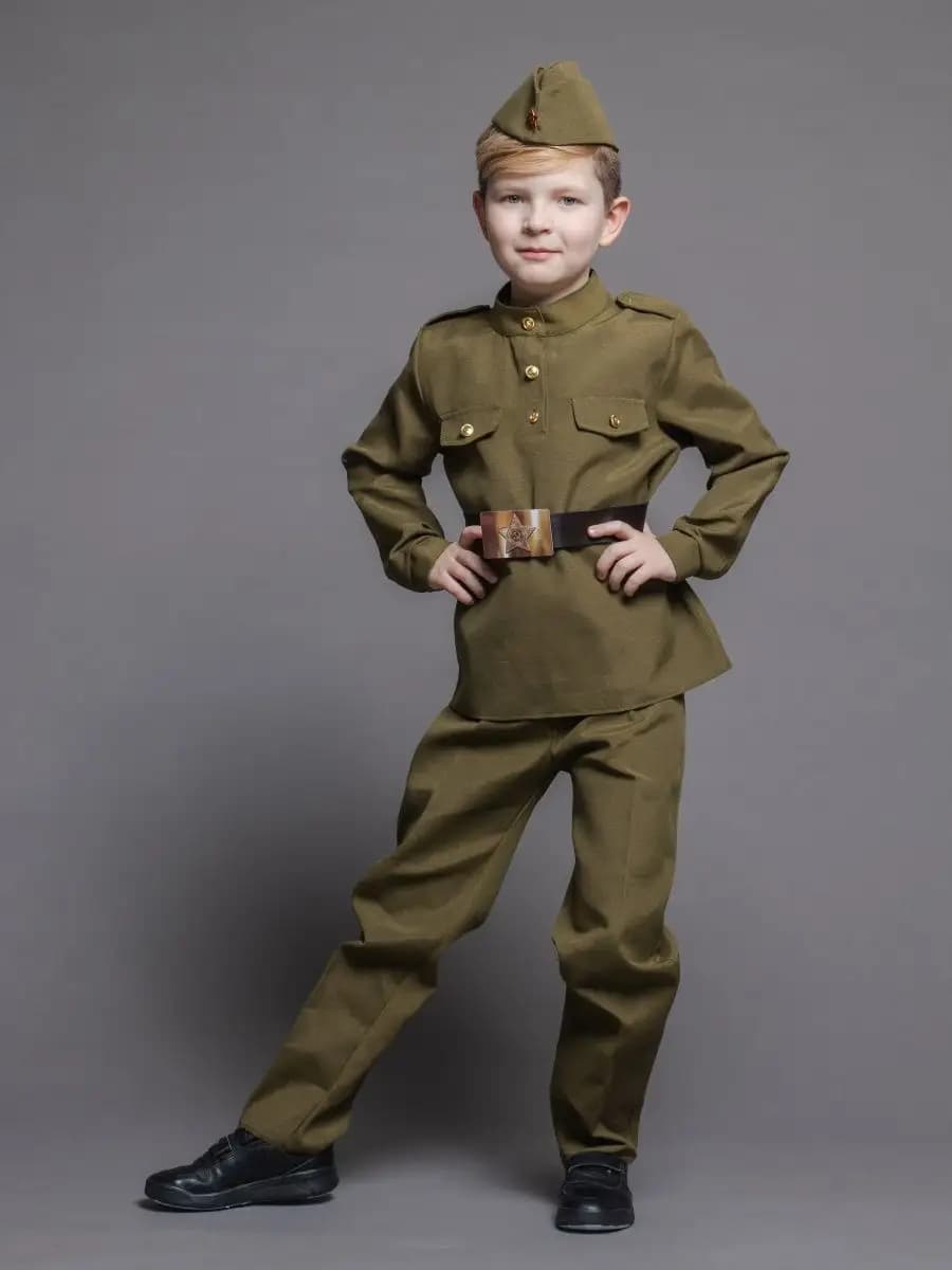 Карнавальный костюм военная форма Солдат 9мая