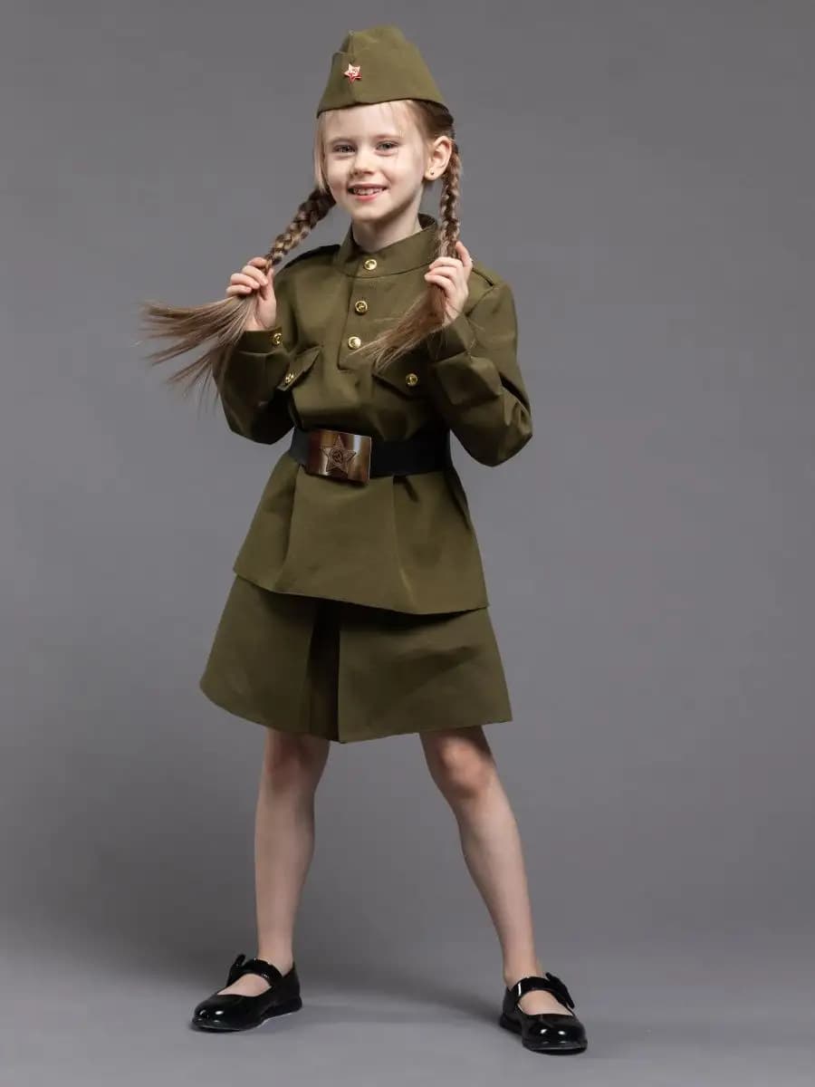 Карнавальный костюм военная форма Солдат 9мая