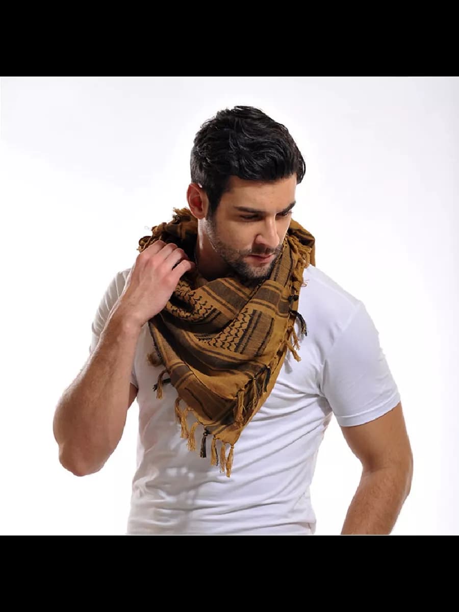 Арафатка мужская женская куфия арабский шарф платок шемаг