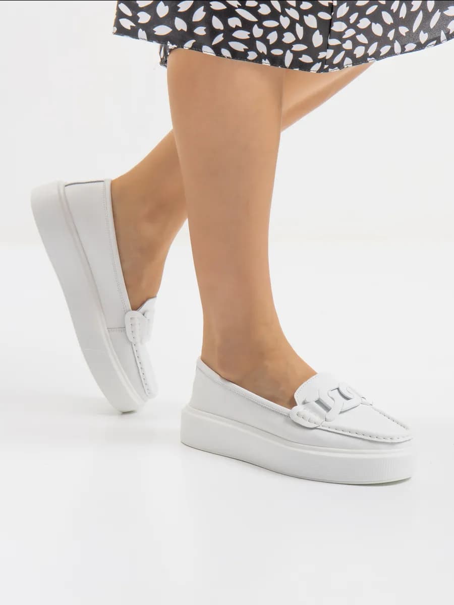 Мокасины женские на платформе