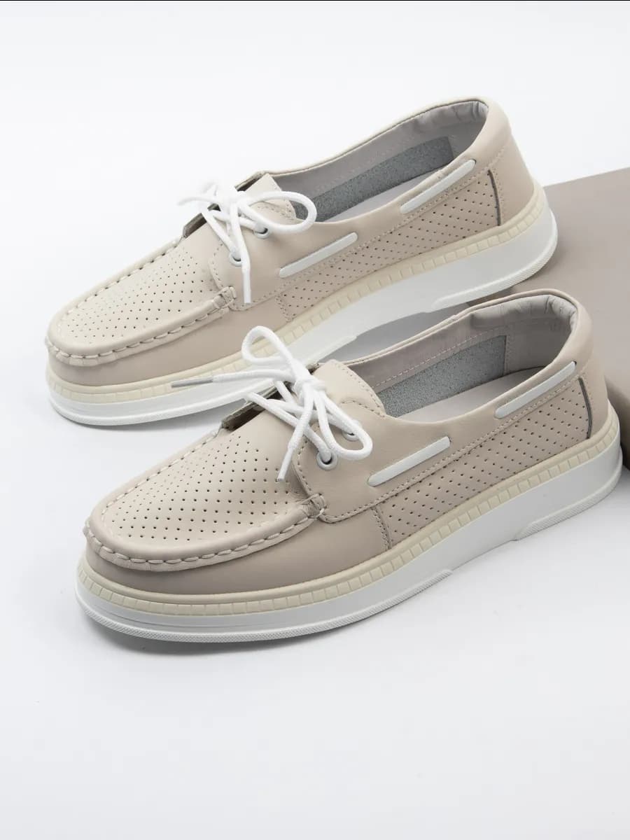 Мокасины женские летние