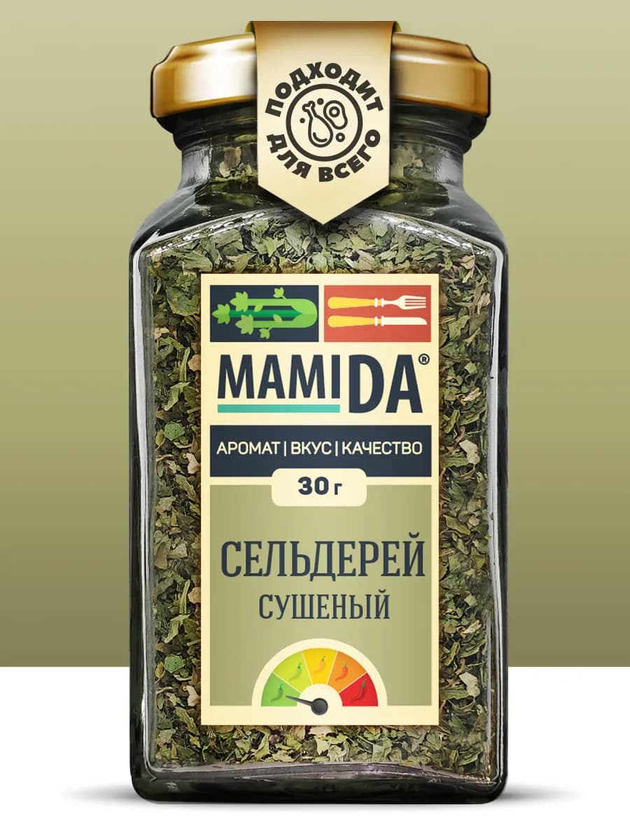 Сельдерей лист сушеный Мамида, 30г