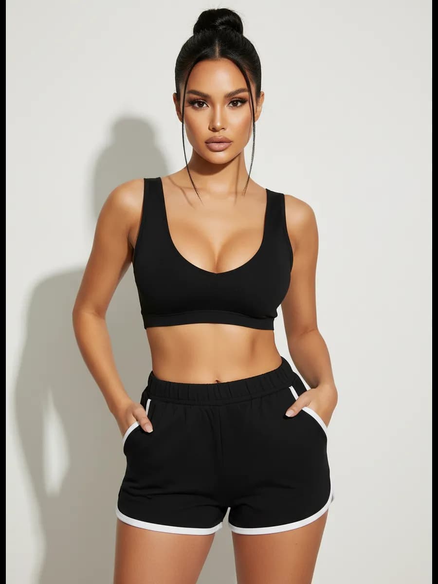 Шорты женские спортивные домашние для физкультуры