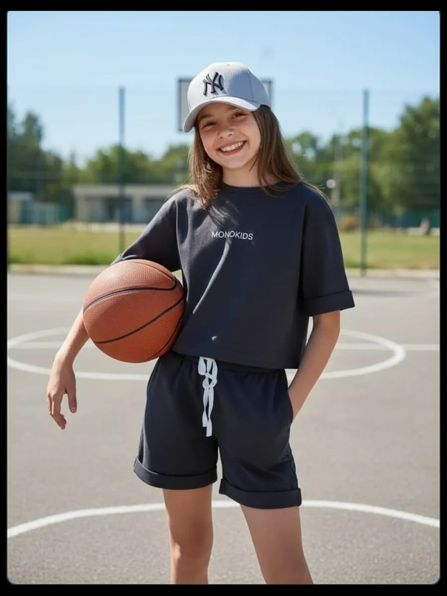 Костюм летний с шортами - фото 1