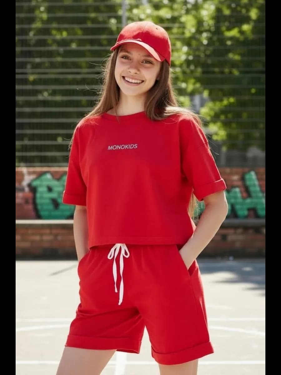 Костюм летний с шортами