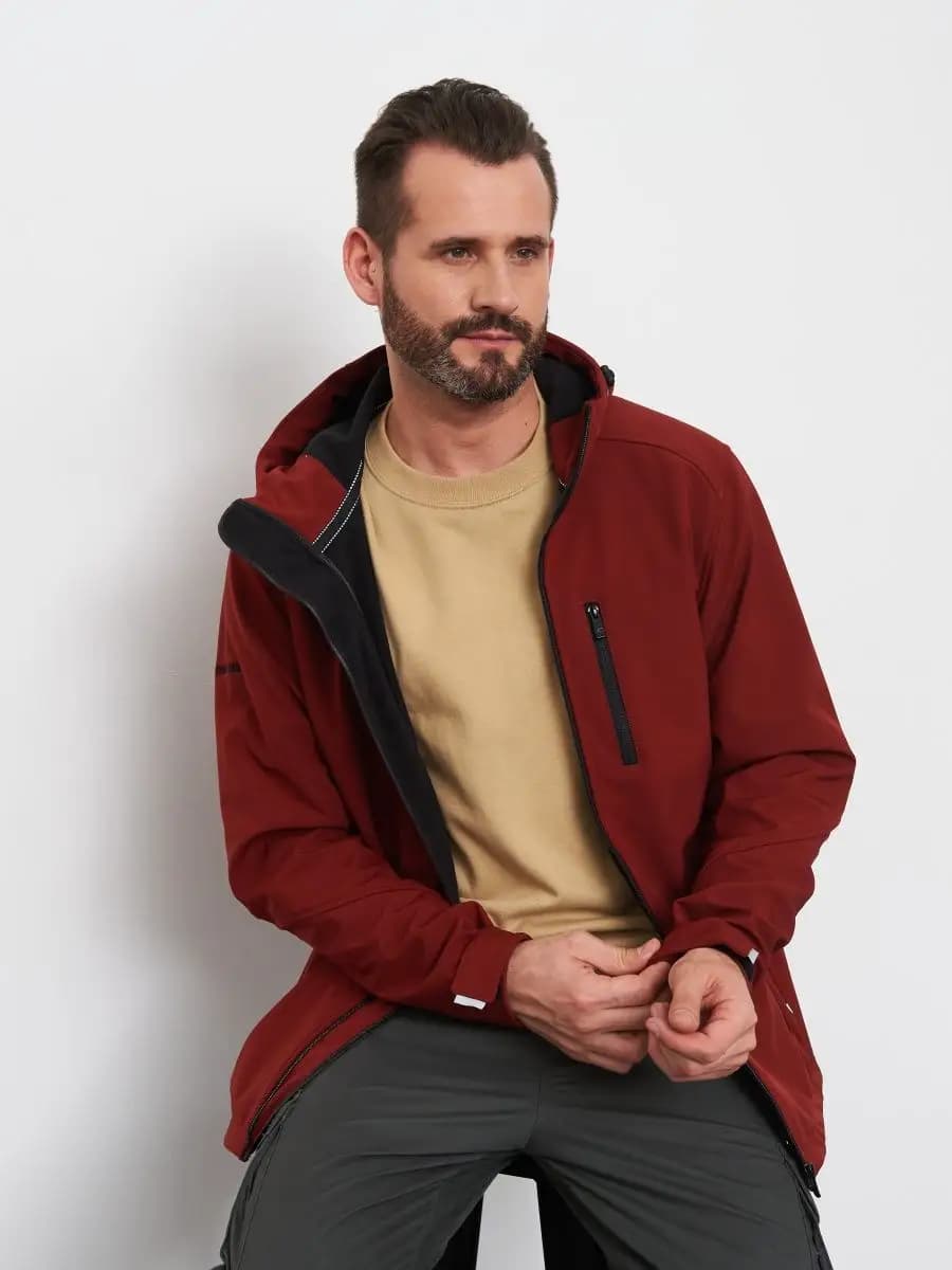 Куртка утепленная демисезонная с капюшоном