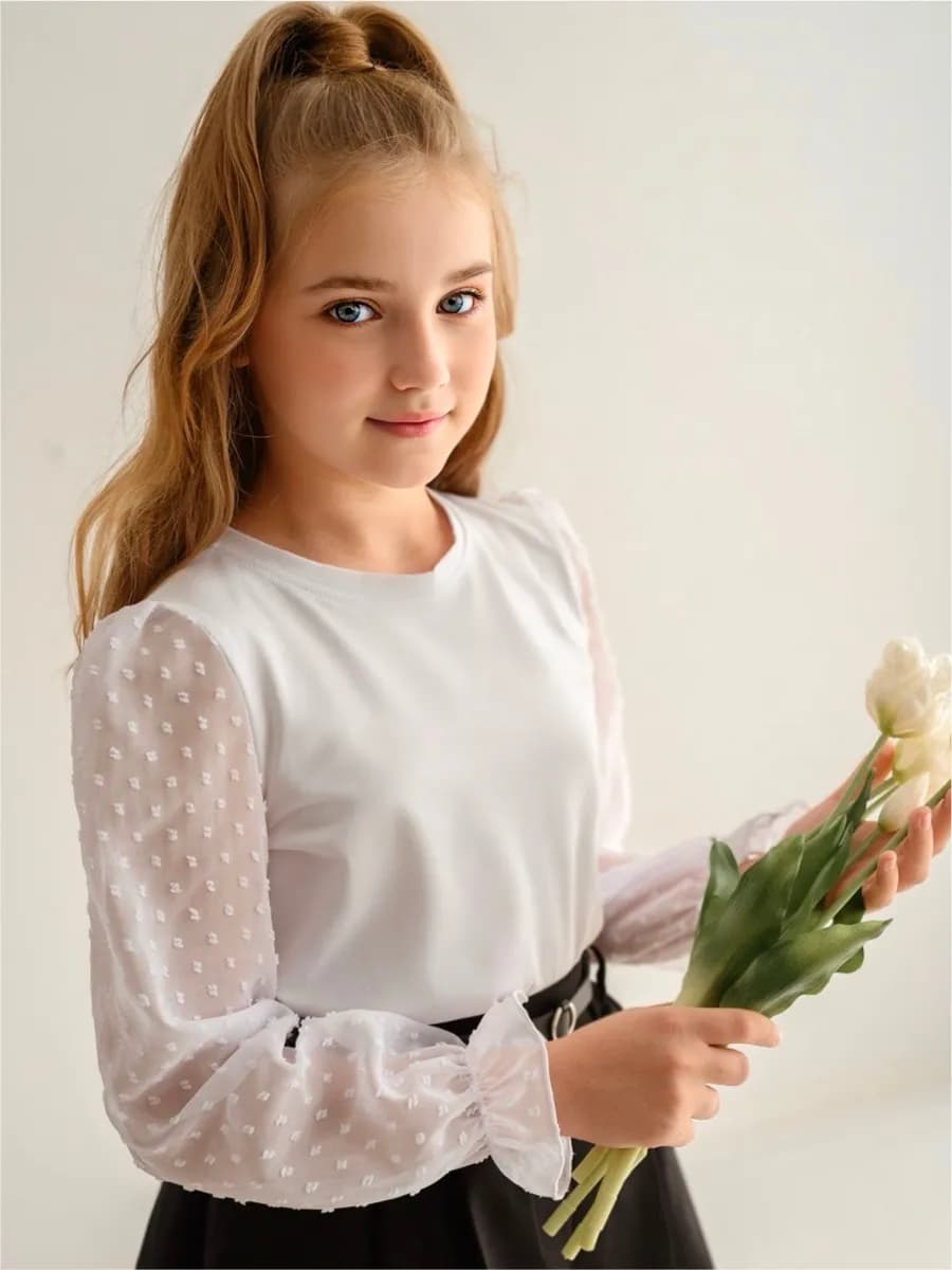 Блузка школьная