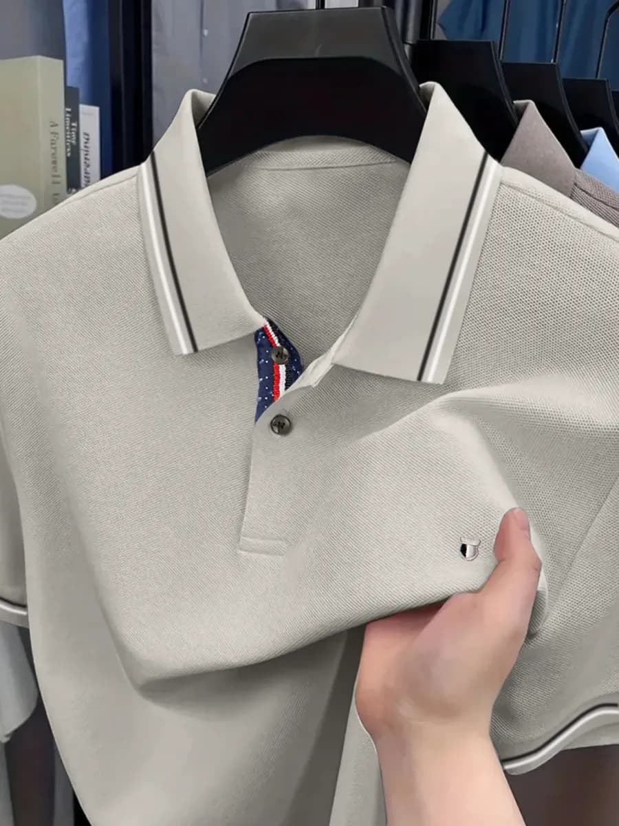 Футболка поло с коротким рукавом