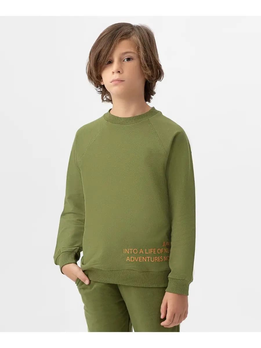 Свитшот для мальчика Толстовка оверсайз