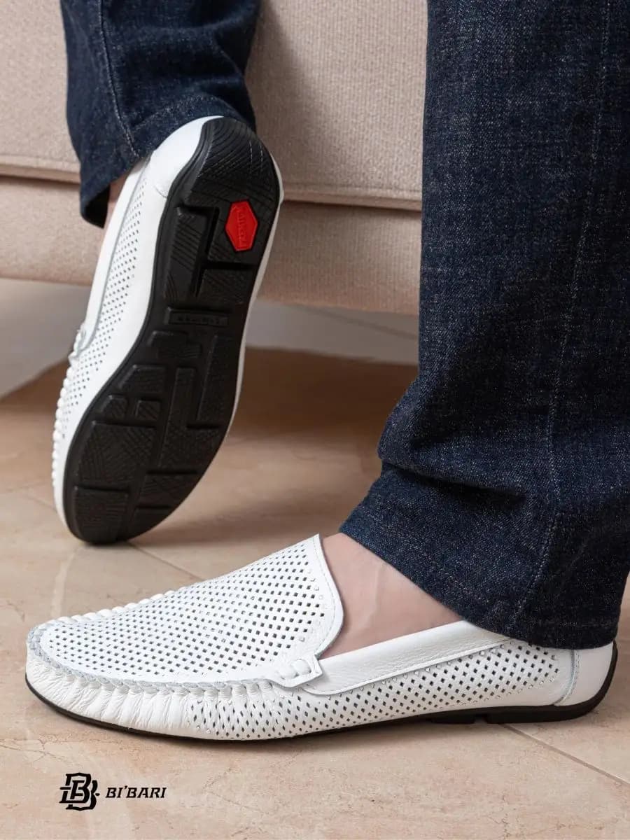 Мокасины из натуральной кожи