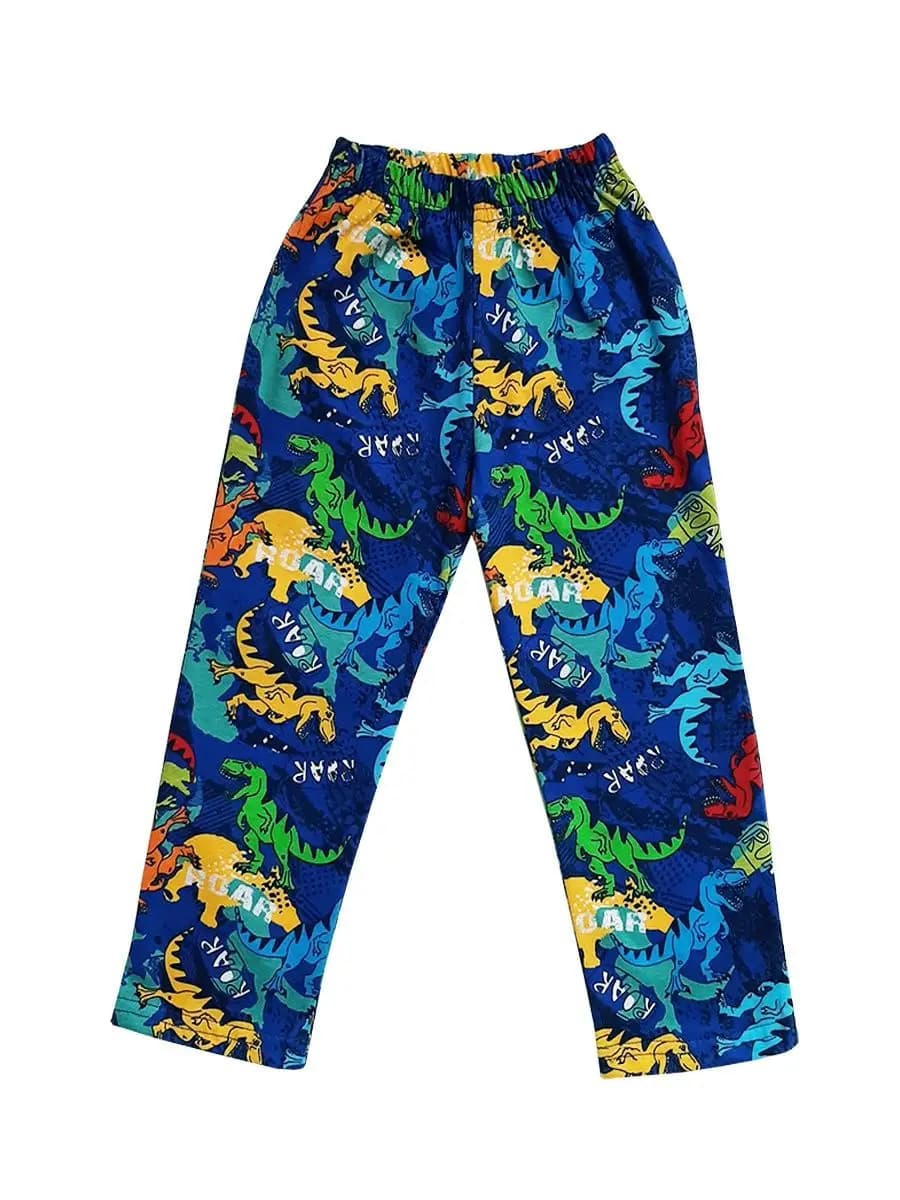 Брюки для мальчика домашние на резинке хлопок