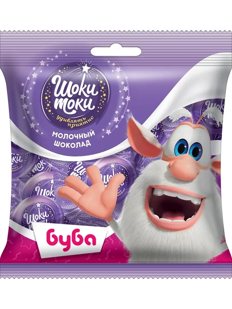 Шоколадные конфеты Буба Шоки Токи 60 г