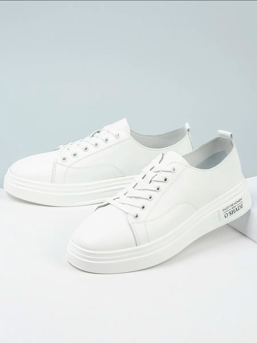 Кеды женские летние белые