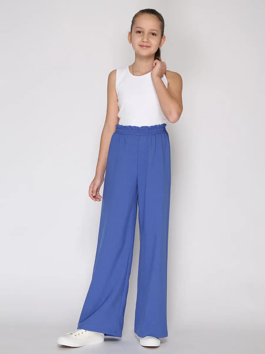 Брюки палаццо для девочки летние