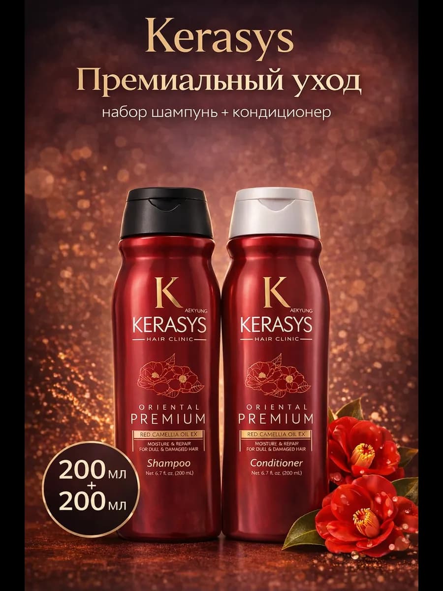 Набор для волос "Премиальный уход", 2х200 мл
