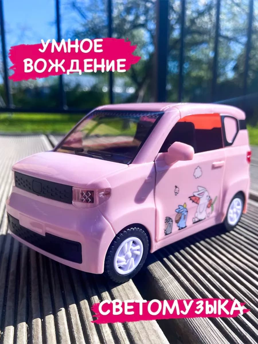 Машинка детская кабриолет со светом и звуком