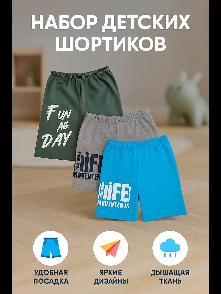 Шорты детские