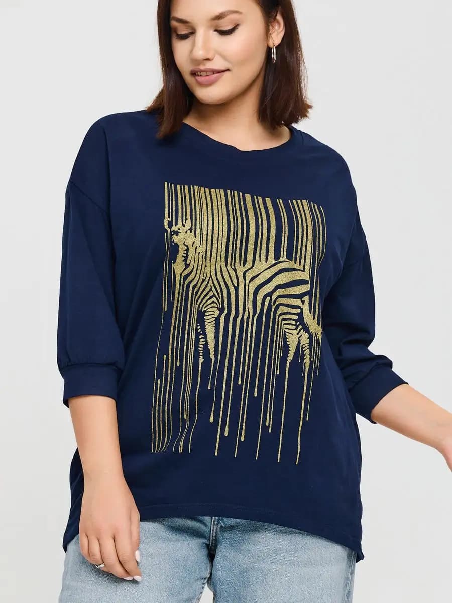 Кофта тонкая праздничная удлиненная туника большого размера